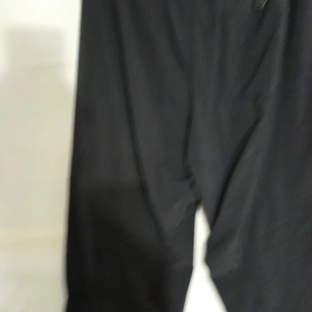 Athleta Black Joggers with Moisture-Wicking Fabric
